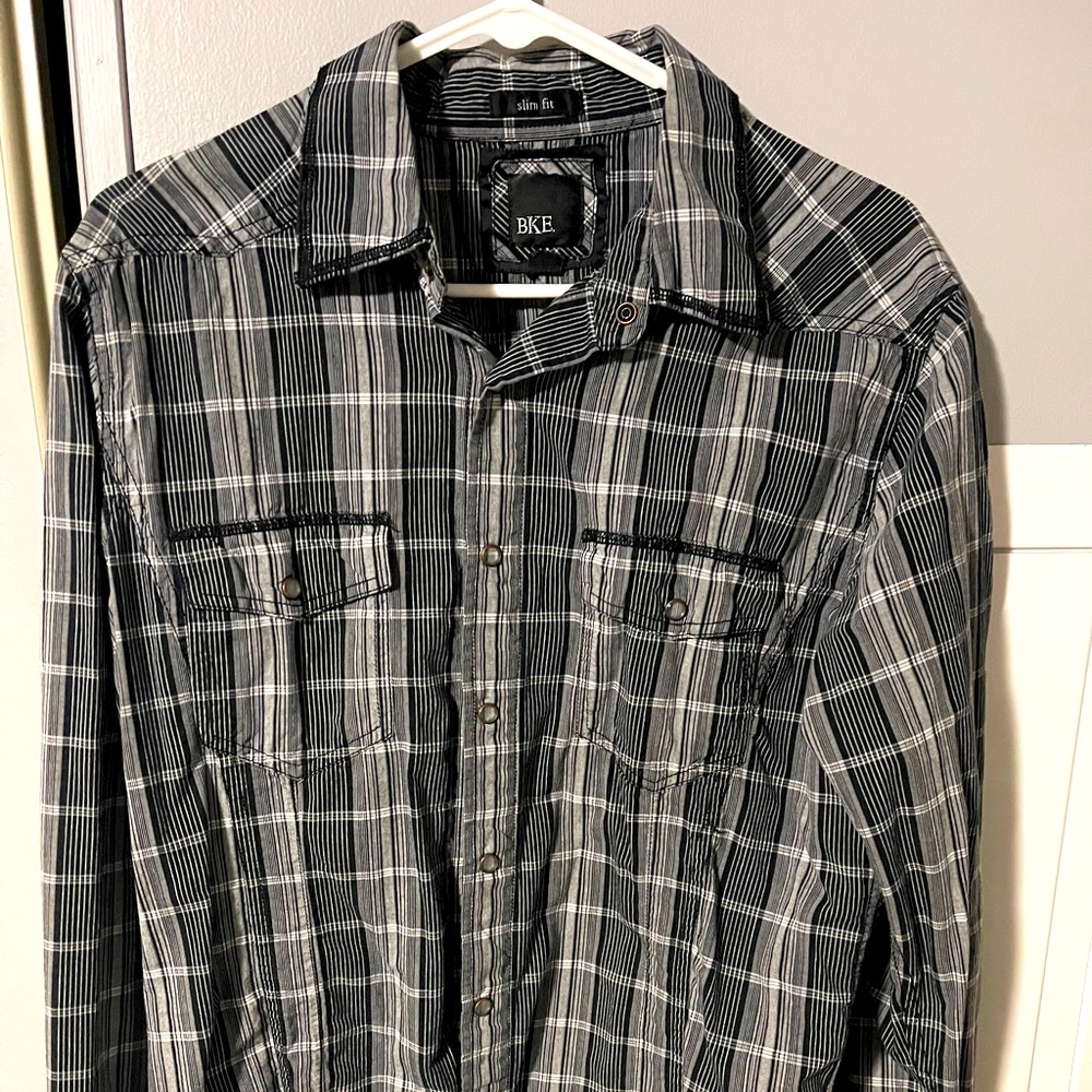 BKE Long Sleeve Button Up